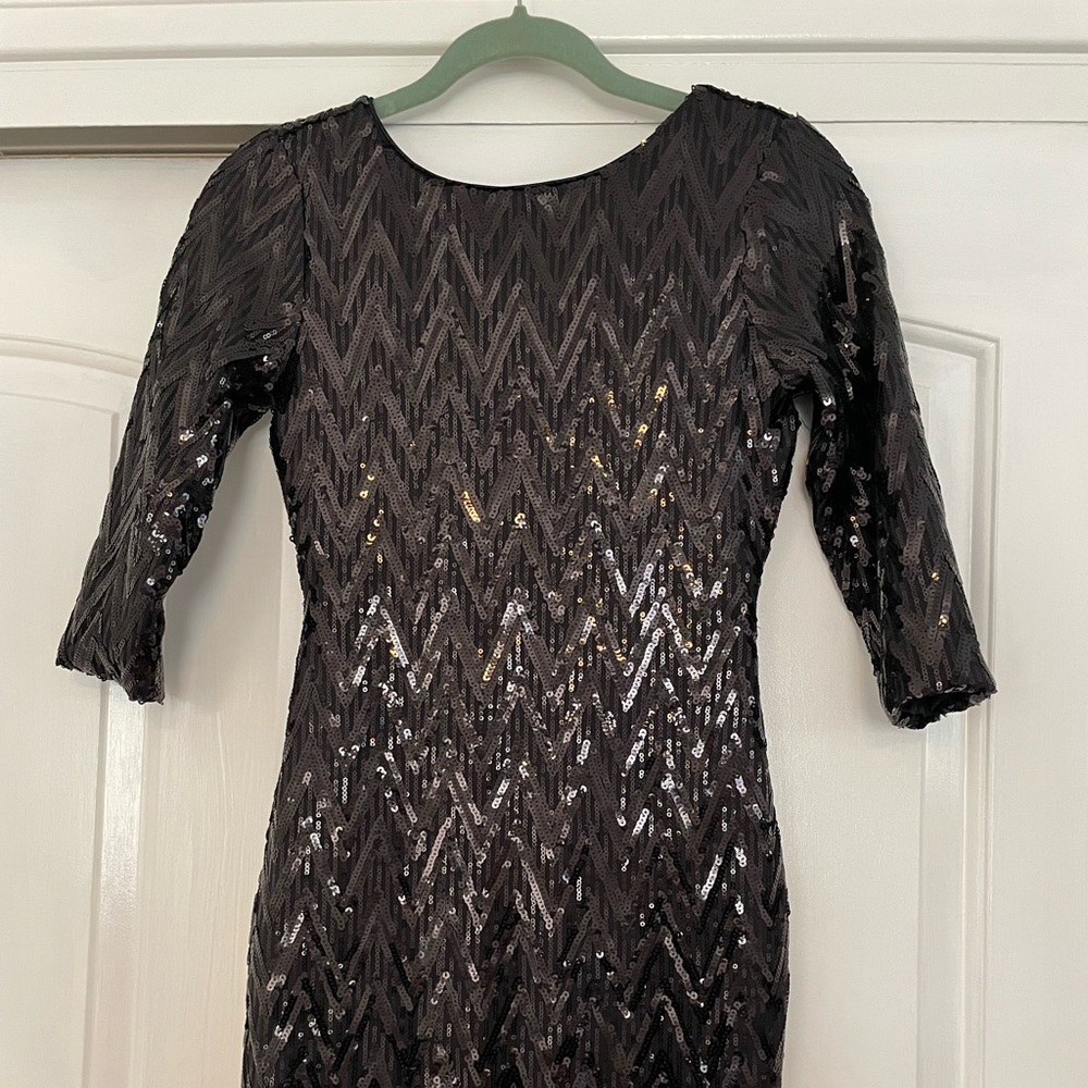 Sequin mini dress